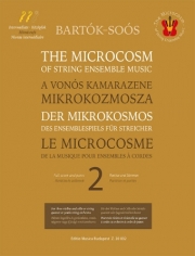 マイクロコズム・Music 2（ベラ・バルトーク）（弦楽四重奏）【The Microcosm of String Ensemble Music 2】