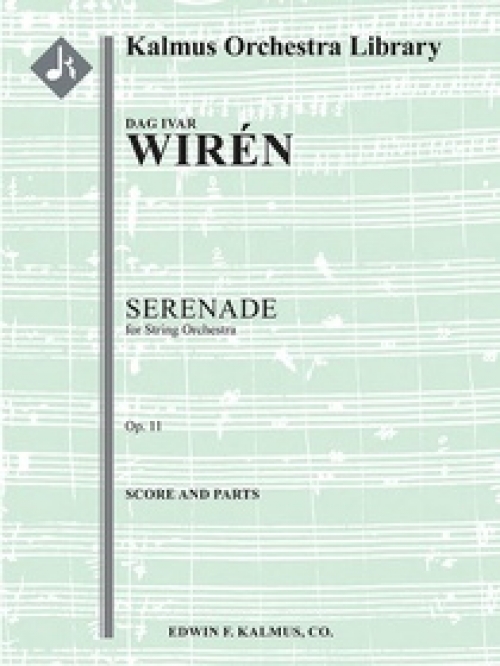 セレナーデ・Op.11（ダグ・ヴィレーン）（スコアのみ）【Serenade, Op. 11】