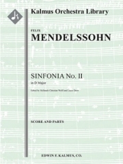 シンフォニア・No.2（フェリックス・メンデルスゾーン）【Sinfonia No. 2: String Symphony in D major】