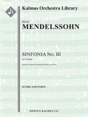 シンフォニア・No.3（フェリックス・メンデルスゾーン）【Sinfonia No. 3: String Symphony in E minor】
