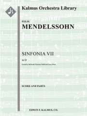シンフォニア・No.7（フェリックス・メンデルスゾーン）【Sinfonia No. 7: String Symphony in D minor】