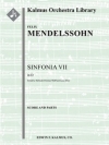 シンフォニア・No.7（フェリックス・メンデルスゾーン）【Sinfonia No. 7: String Symphony in D minor】