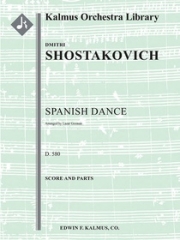 スペイン舞曲・D.580  (ドミートリイ・ショスタコーヴィチ)【Spanish Dance, D. 580】