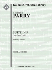 組曲・ヘ長調（チャールズ・ヒューバート・パリー）【Suite in F: Lady Radnor's Suite】