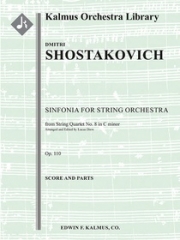 シンフォニア「弦楽四重奏曲第8番・Op.110」より  (ドミートリイ・ショスタコーヴィチ)【Sinfonia (Symphony) from String Quartet No.8, Op.110】