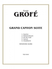 グランド・キャニオン組曲（ファーディ・グローフェ）【Grand Canyon Suite】