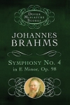 交響曲第4番・ホ短調・Op.98（ヨハネス・ブラームス）（スタディスコア）【Symphony No. 4 in E Minor, Op. 98】