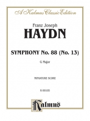 交響曲第88番・ト長調（フランツ・ヨーゼフ・ハイドン）（スタディスコア）【Symphony No. 88 in G Major】