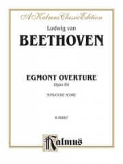 エグモント序曲・Op.84（ベートーヴェン）（スタディスコア）【Egmont Overture, Opus 84】