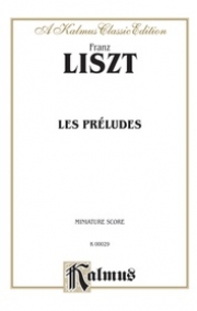 交響詩前奏曲（レ・プレリュード）(フランツ・リスト)（スタディスコア）【Les Preludes】