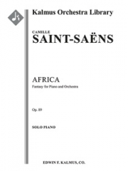 アフリカ幻想曲・Op.89（カミーユ・サン＝サーンス)（ピアノ）【Africa, Op. 89】