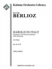 イタリアのハロルド・Op.16（エクトル・ベルリオーズ）（ヴィオラ）【Harold in Italy, Op. 16/ H. 68】