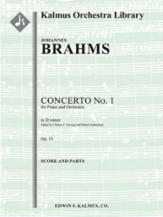 ピアノ協奏曲第1番・ニ短調・Op.15（ヨハネス・ブラームス)【Concerto for Piano No. 1 in D minor, Op. 15】