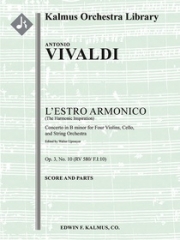 調和の霊感・Op.3・No.10（アントニオ・ヴィヴァルディ）【L'Estro Armonico, Op. 3, No. 10】