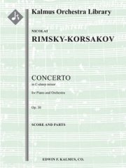 ピアノ交響曲・嬰ハ短調・Op.30（ニコライ・リムスキー＝コルサコフ）【Concerto for Piano in C-sharp minor, Op. 30】