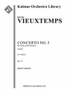 ヴァイオリン協奏曲第5番・イ短調・Op.37「グレトリ」（アンリ・ヴュータン）（ヴァイオリン）【Concerto for Violin No. 5 in A minor, Op. 37 'Gretry'】