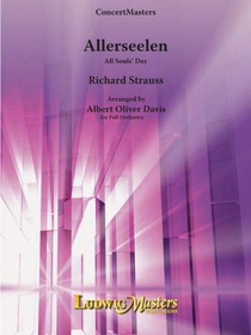 万霊節（リヒャルト・シュトラウス）（スコアのみ）【Allerseelen】