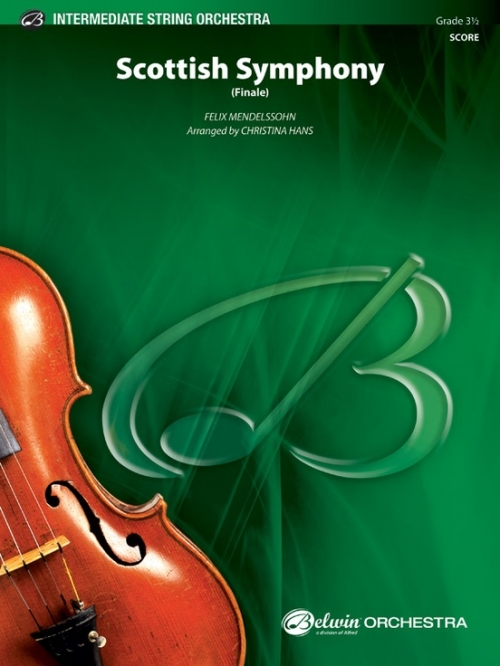 交響曲第3番・スコットランド（フェリックス・メンデルスゾーン）（スコアのみ）【Scottish Symphony】