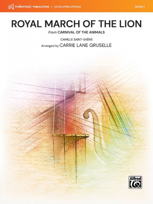 ライオンの行進（カミーユ・サン＝サーンス）（スコアのみ）【Royal March of the Lion】