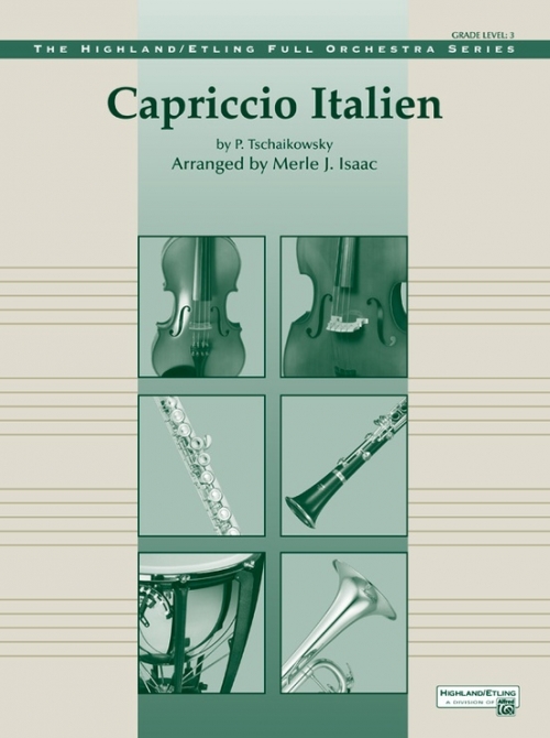イタリア奇想曲  (ピョートル・チャイコフスキー)（スコアのみ）【Capriccio Italienne】