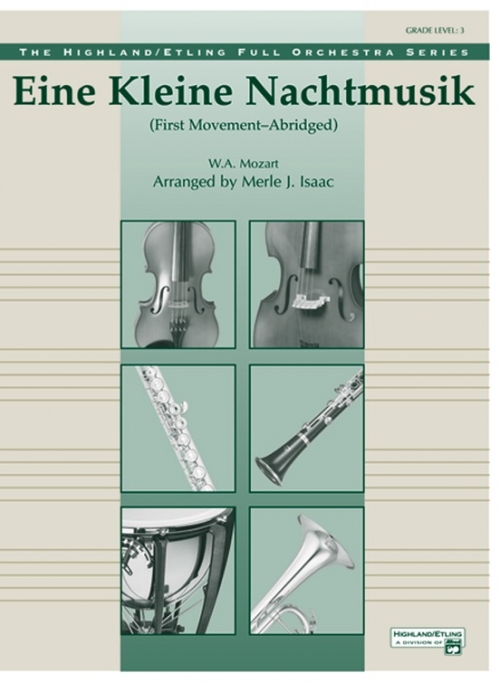 アイネ・クライネ・ナハトムジーク (モーツァルト)（スコアのみ）【Eine Kleine Nachtmusik】