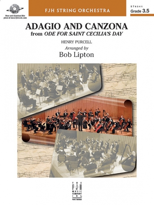 アダージョ & カンツォーナ（ヘンリー・パーセル）（スコアのみ）【Adagio and Canzona】