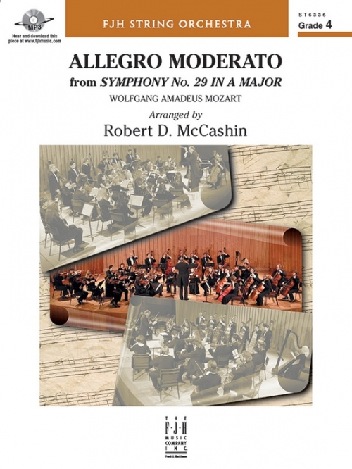 アレグロ・モデラート  (モーツァルト)（スコアのみ）【Allegro Moderato】