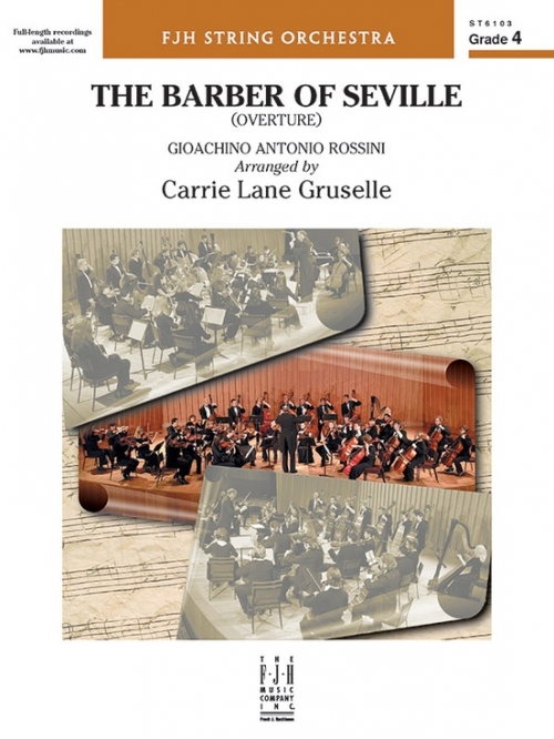 セヴィリアの理髪師（ジャコモ・プッチーニ）（スコアのみ）【The Barber of Seville】
