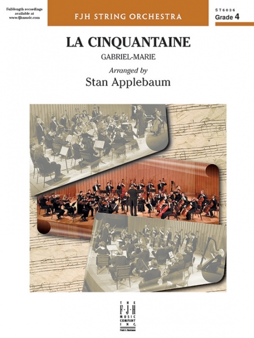 金婚式（ガブリエル・マリー）（スコアのみ）【La Cinquantaine】
