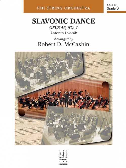 スラブ舞曲第1番・Op.46（アントニン・ドヴォルザーク）（スコアのみ）【Slavonic Dance, Opus 46, No. 1】