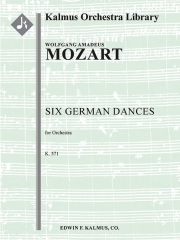 6つのドイツ舞曲   (モーツァルト)【Six German Dances】
