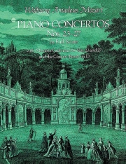 ピアノ交響曲第23-27番  (モーツァルト)（スタディスコア）【Piano Concertos Nos. 23-27】