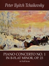 ピアノ協奏曲第1番・変ホ短調・Op.23  (ピョートル・チャイコフスキー)（スタディスコア）【Piano Concerto No. 1 in B-Flat Minor, Op. 23】