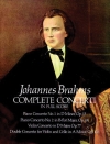 協奏曲集  (ヨハネス・ブラームス)（スタディスコア）【Complete Concerti】