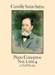 ピアノ協奏曲第2-4番（カミーユ・サン＝サーンス）（スタディスコア）【Piano Concertos Nos. 2 and 4】