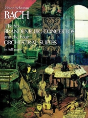 6つのブランデンブルク協奏曲と4つのオーケストラ組曲集（バッハ）（スタディスコア）【The Six Brandenburg Concertos and the Four Orchestral Suit】