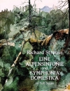 アルプス交響曲 & 家庭交響曲（リヒャルト・シュトラウス）（スタディスコア）【Eine Alpensinfonie and Symphonia Domestica】