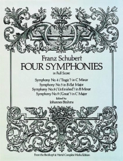 4つの交響曲（フランツ・シューベルト）（スタディスコア）【Four Symphonies】