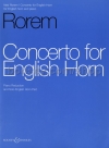 イングリッシュ・ホルン協奏曲（ネッド・ロアム）（オーボエ+ピアノ）【Concerto for English Horn】