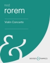 ヴァイオリン協奏曲（ネッド・ロアム）（ヴァイオリン+ピアノ）【Violin Concerto】