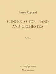 ピアノ協奏曲（アーロン・コープランド）（スタディスコア）【Concerto for Piano and Orchestra】