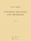 ピアノ協奏曲（アーロン・コープランド）（スタディスコア）【Concerto for Piano and Orchestra】