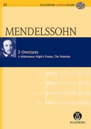 2つの序曲（フェリックス・メンデルスゾーン）（スタディスコア）【2 Overtures】