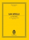 6つの協奏曲・Op.4・No.7-12 (ピエトロ・ロカテッリ)（スタディスコア）【6 Concerti Op. 4 Nos. 7-12】