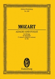 アダージョとフーガ・ハ短調・K.546  (モーツァルト)（スタディスコア）【Adagio e Fuga in C minor, K. 546】