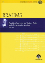 二重協奏曲・イ短調・Op.102（ヨハネス・ブラームス）（スタディスコア）【Double Concerto in A minor】