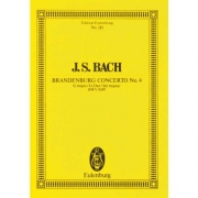 ブランデンブルグ協奏曲第4番・ト長調 （バッハ）（スタディスコア）【Brandenburg Concerto No. 4 in G Major, BWV 1049】