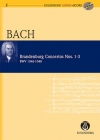 ブランデンブルグ協奏曲第1-3番（バッハ）（スタディスコア）【Brandenburg Concertos 1-3 BWV 1046/1047/1048】