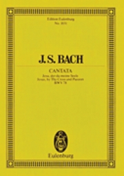 カンタータ・No.78（バッハ）（スタディスコア）【Cantata No. 78, BWV 78】