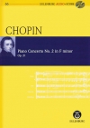 ピアノ協奏曲第2番・ヘ短調・Op.21（フレデリック・ショパン）（スタディスコア）【Piano Concerto No. 2 in F-minor, Op. 21】
